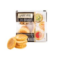 Labeyrie Mini Blinis 20pcs | แพนเค้กรัสเซียนำเข้าจากฝรั่งเศส ไซส์มินิทานคู่คาเวียร์ 20 ชิ้น