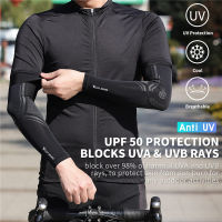 【จัดส่งที่รวดเร็ว】Sunscreen ice silk sleeves outdoor anti-ultraviolet bike rider sleeves outdoor equipment