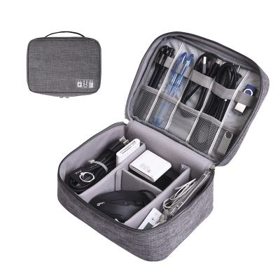 ✓❉◐ Universal Portable Travel Storage Protector Bag Protection Handbag Case for Data Cable Charger Digital Camera Storage Bag