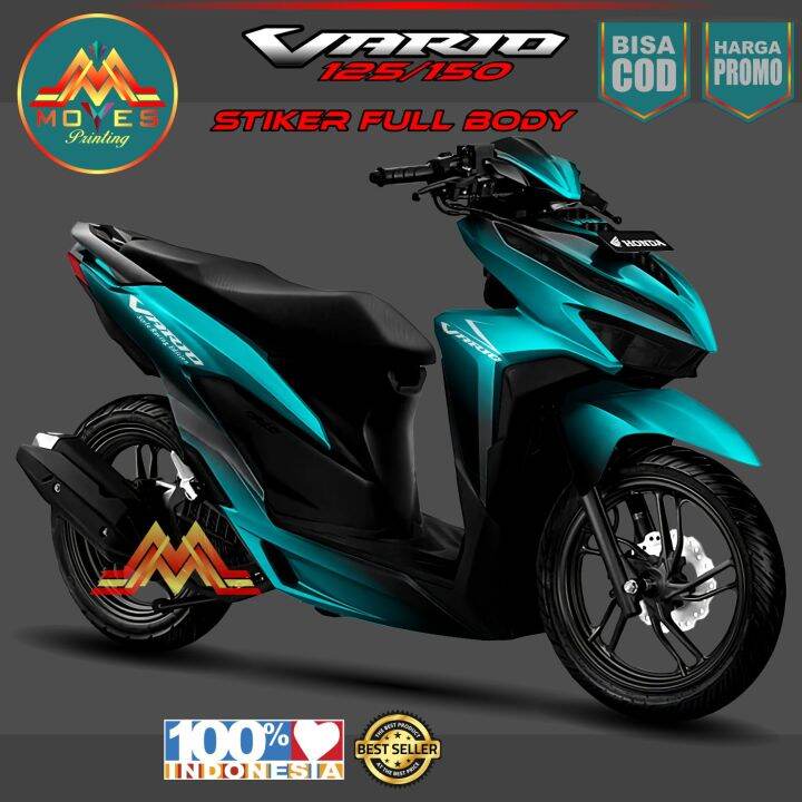 ⭐⭐⭐⭐⭐bisa Cod Bayar Di Tempat Decal Sticker Vario Led 125 150 Full Body Dekal Stiker