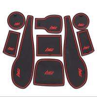 รถประตู Groove Mat รถ Gate Slot Pad ถ้วย Armrest Storage Pad สำหรับ Chevrolet Aveo 2011 2012 2013 2014