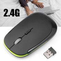 Computer Ergonomic Wireless Mouse 2 Keys 2.4ghz Macbook Mini Usb Mause Battery Optical Mice For Laptops Pc Wireless 3-gear Basic Mice