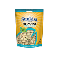 Pistachios In-shell Natural Toasted Sunkist 454 G.