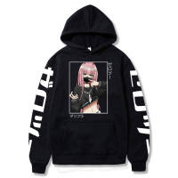 2021Darling In The Franxx Print Hoodies Janpanese Anime Men Women Sweatshirts Fashion Manga Zero Two Unisex Pullover Clothes