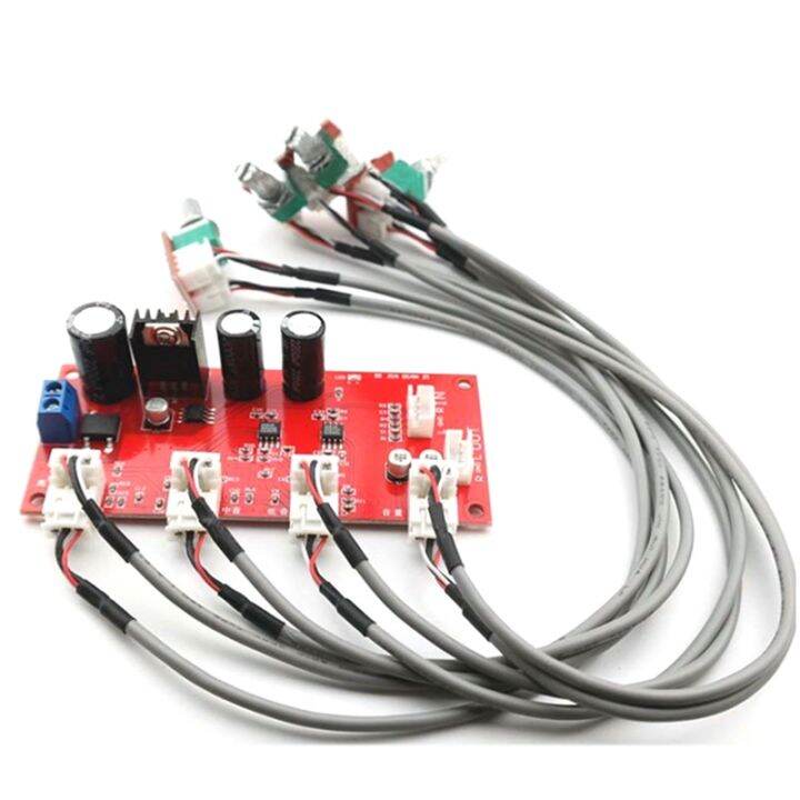AD828 Stereo Dynamic Microphone Preamp Board MIC Preamp Module