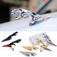 Metal Car Front Bonnet Hood Emblem Cover Sticker for Jaguar Logo XF XE XJ XEL F Pace Scissors Guitar S X F Type XFL Accessories