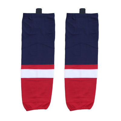 COLDINDOOR 100 Polyester USA Ice Hockey Socks Cheap Shin Guards For Team