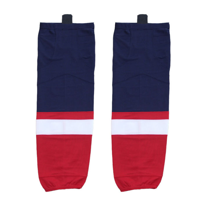 coldindoor-100-polyester-usa-ice-hockey-socks-cheap-shin-guards-for-team