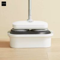 ✤✓ Xiaomi Youpin Quange Cordless Electric Mop with Bucket Sweeping for Home Hand Free Wringing Floor Cleaning Mop