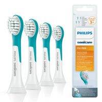 สำหรับเด็กแปรงสีฟันไฟฟ้า Philips Sonicare 3 + กะทัดรัดเปลี่ยนหัวแปรงสีฟันโซนิค HX6034/94