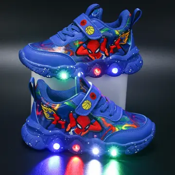 LED Kids Light Up Shoes Fashion Pop Baby Light Up Sneakers Boys