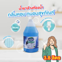 น้ำยาล้างห้องน้ำ สูตรถนอมสุขภัณฑ์ ไม่กัดยาแนว 3800 มล.