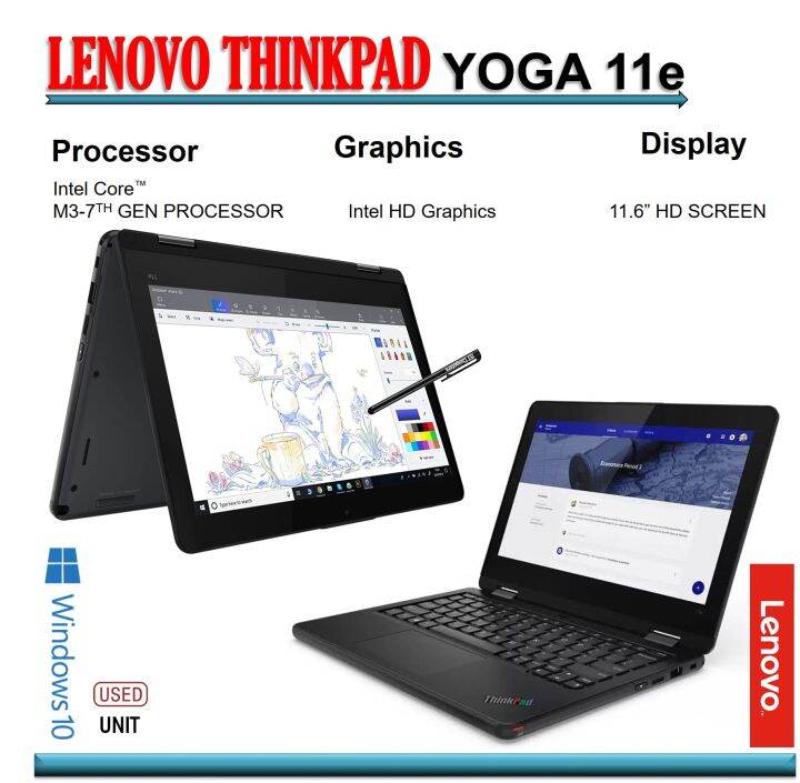 lenovo thinkpad yoga 11e windows 10