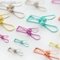 3PCS Retro Hollow Metal Fish Clip For Binder Smart Clamp Gold/Rose/Pink/Mint/Silver