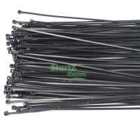 250Pcs 500 5X ชิ้นถุง (150,200,250,300,350,400,) มม. ล็อคตัวเองสีดำ Nylon66สาย Zi P Ties.ca Ble Ties SGS รับรอง