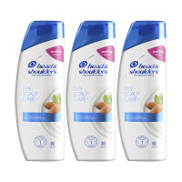 พร้อมจัดส่ง เฮดแอนด์โชว์เดอร์ แชมพู สูตรดรายสกัลป์ ขนาด 150 มล. แพ็ค 3 ขวด Head &amp; Shoulders Shampoo Dry Scalp Care 150 ml x 3 โปรโมชั่นพิเศษ มีเก็บเงินปลายทาง