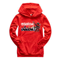 Ro-Bloxs ชายเสื้อกันหนาวยาวเสื้อมีฮู้ดแขนยาว S ใหม่รูปแบบเกมเด็กเสื้อมีฮู้ดแขนยาวกระเป๋าเสื้อกันหนาว K1741เด็กเสื้อผ้าฤดูใบไม้ผลิฤดูใบไม้ร่วงเสื้อกันหนาวพูลโอเวอร์ลำลอง