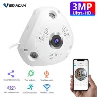 VSTARCAM กล้องวงจรปิด C61S FHD 1536P WiFi Panoramic IP Camer