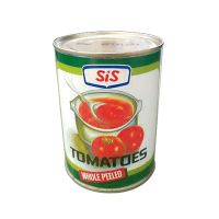 ใหม่ล่าสุด! ตราซีส มะเขือเทศปอกผิว 2800 กรัม Sis Whole Peeled Tomato 2800 g สินค้าล็อตใหม่ล่าสุด สต็อคใหม่เอี่ยม เก็บเงินปลายทางได้