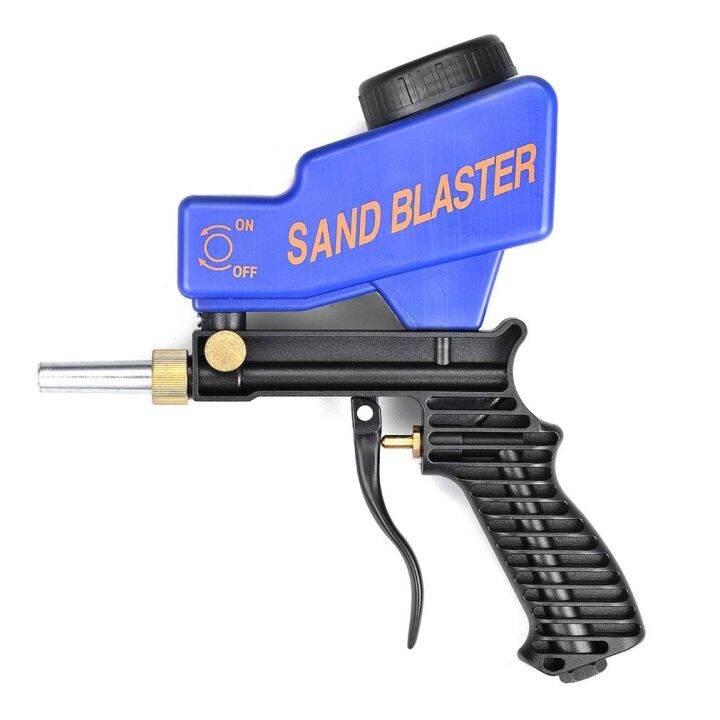 Portable Gravity Sandblasting Gun Pneumatic Sandblasting Set/Kit Rust