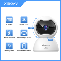 XiaoVV สมาร์ท Q2 PTZ กล้อง Cctv Ip เชื่อมต่อไร้สายสำหรับบ้าน360 ° Roation 1296P ภาพ HD ความเป็นส่วนตัวทางกายภาพป้องกันทางไกลการเชื่อมต่อ WiFi เสถียรการมองเห็นได้ในเวลากลางคืนใสที่เชื่อถือได้