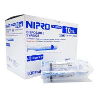 กระบอกฉีดยา ไม่มีเข็ม Nipro Syringe 10 ml (04920)