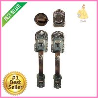 มือจับประตูใหญ่ SOLO 9222 สีทองแดงรมดำGRIP HANDLE SET SOLO 9222 ANTIQUE COPPER **ด่วน สินค้าเหลือไม่เยอะ**