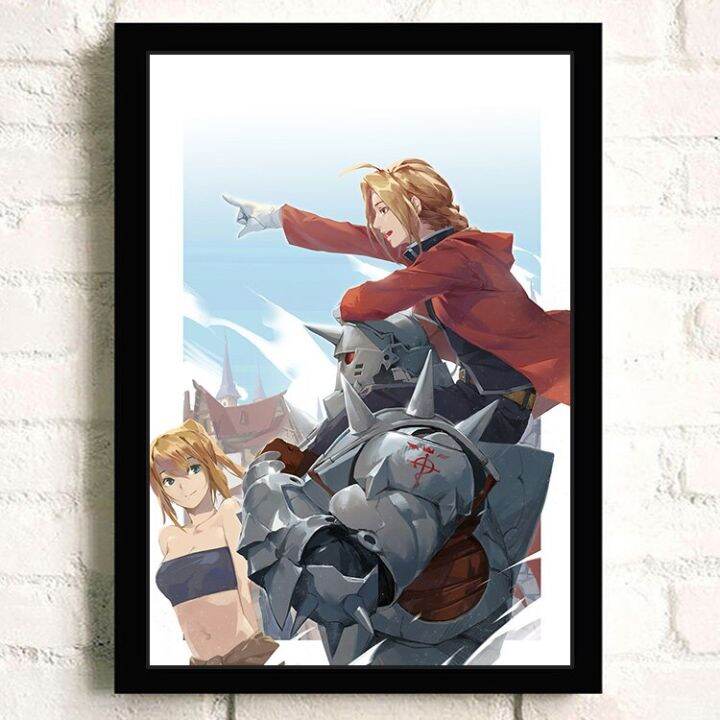 new-metal-alchemist-wall-art-โปสเตอร์ผ้าใบคุณภาพสำหรับคนรักอะนิเมะเหมาะสำหรับห้องเด็กและตกแต่งบ้าน