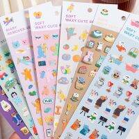 Cartoon Animals Sticker For Scrapbook Diy Kids Sticker For Phone Journal Laptop Calender Children Gift