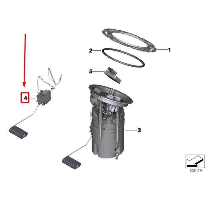 ใหม่คุณภาพสูงการใช้ถังระดับ-sensor-สำหรับ-bmw-x3-f25-x4-f26-oe-16117285450-16117285452-7285452