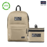 JanSport รุ่น Recycled Superbreak - มี 5 สีให้เลือก วัสดุรีไซเคิล 100% กระเป๋า เป้ สะพาย JanSport Backpack กระเป๋าJansport กระเป๋าเป้