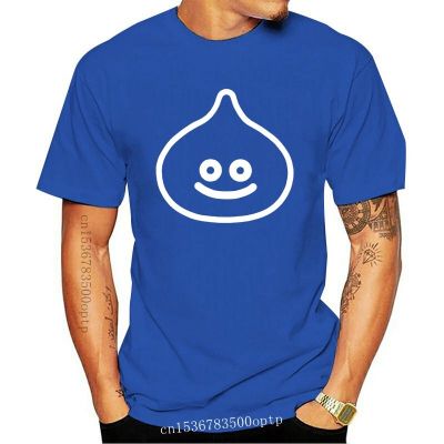 เสื้อยืดผ้าฝ้ายพิมพ์ลายคลาสสิก 2022 latestNew Dragon Quest Slime Retro T Shirt High Quality Custom Printed Tops Hipster