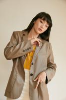 Labella - Olive Brown Blazer เสื้อเบลเซอร์ สีน้ำตาลทอง