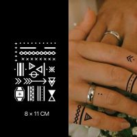 【Mars Tattoo】NEW Technology Magic, Long Lasting 2 Weeks, Semi-Permanent tattoo,Temporary Tattoo, tattoo Sticker, Fake Tattoo, Finger, X101