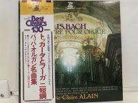 1LP Vinyl Records แผ่นเสียงไวนิล J.S.BACH: LCEUVRE POUR ORGUE (J13B33)