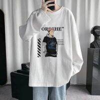 287303G mens T-shirt long-sleeved Jujutsu Kaisen Kong style ins top summer Korean loose tide brand compassionate