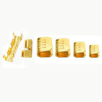 100/200/500/PCS U-รูปทองแดงลวด CRIMPS H62 ลวดทองเหลืองหัวเข็มขัด Fascia BUTT Terminal Quick เชื่อมต่อ 454TABC 452 453 0.2-10mm2-Caiweiz