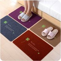 Indoor Doormat พรมตกแต่งบ้าน พรมตกแต่งห้อง  พรมดักฝุ่น ใยสังเคราะห์ พรมเช็ดเท้า มียางลาเท็กซ์กันลื่น ใช้ในบ้านและนอกบ้าน P0003 พรมเช็ดเท้ากันลื่นอย่างดี Door Mat with Non-Slip พร้อมส่ง