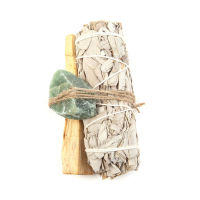 White Sage Incense Bundle Sacred Wood Aroma ในร่มโฮมออฟฟิศ Purification AU