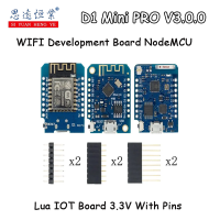 1ชิ้น ESP8266 ESP-12 ESP-12F CH340G CH340 V2 USB WeMos D1 Mini PRO V3.0.0 WIFI บอร์ดพัฒนาป้าย IOT 3.3V พร้อมหมุด