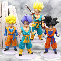 High Quality Version Young Dragon Ball Anime Garage Kits Doll Overgame Trunks Son Goten Model Decoration Wholesale