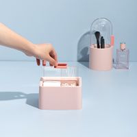 【jw】❆₪  Organizer Cotton Storage Plastic Swab Holder Tampon