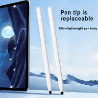 【lz】♧  Lápis Universal Dual Head Touch Tela Capacitiva Stylus Pen Para iPad Tablet Smartphone