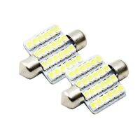 โคมไฟอ่านหนังสือโดม24smd C5w 1210 3528 24 Led หลอดไฟติดประตู41มม. แพคเกจไฟภายใน5ชิ้น