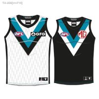 ฟุตบอล 2023Rugby World Cup 2023 AFL Port Adelaide Mens Sleeveless Vest Indigenous Guernsey Rugby Jersey Size S-3XL High Quality