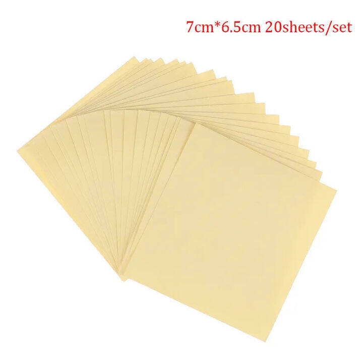 pa1Roll 20 Sheets Armpit Prevent Sweat Pads Transparent Dry Armpit Pad