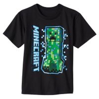 Kids T-Shirt Minecraft game graphic Tops Boys Girls Distro Age 1 2 3 4 5 6 7 8 9 10 11 12 Years