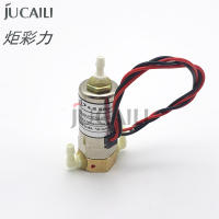 Jucaili 1PC ขนาดใหญ่รูปแบบเครื่องพิมพ์3วิธีไฟฟ้า solenoid วาล์วสำหรับ Crystaljet Infiniti Phaeton หัวตรง J YYY Solenoid การเฝ้าระวัง