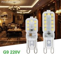 Mini G9 LED 3W 2835 SMD Lampada Corn Light Bulb 220V 240V 14 SMD Dimmable LED Lamp Chandelier Replace Light