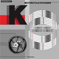 High quality Motorcycle rim moto tyre Stickers inner wheel reflective decoration decals For HONDA NC750 nc 750